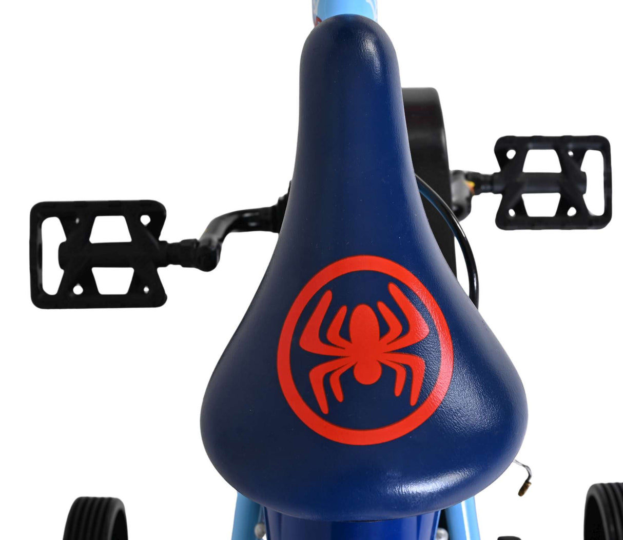 Spidey und seine tollen freunde spidey kinderfiets - jongens - 14 inch - blauw rood - twee handremmen
