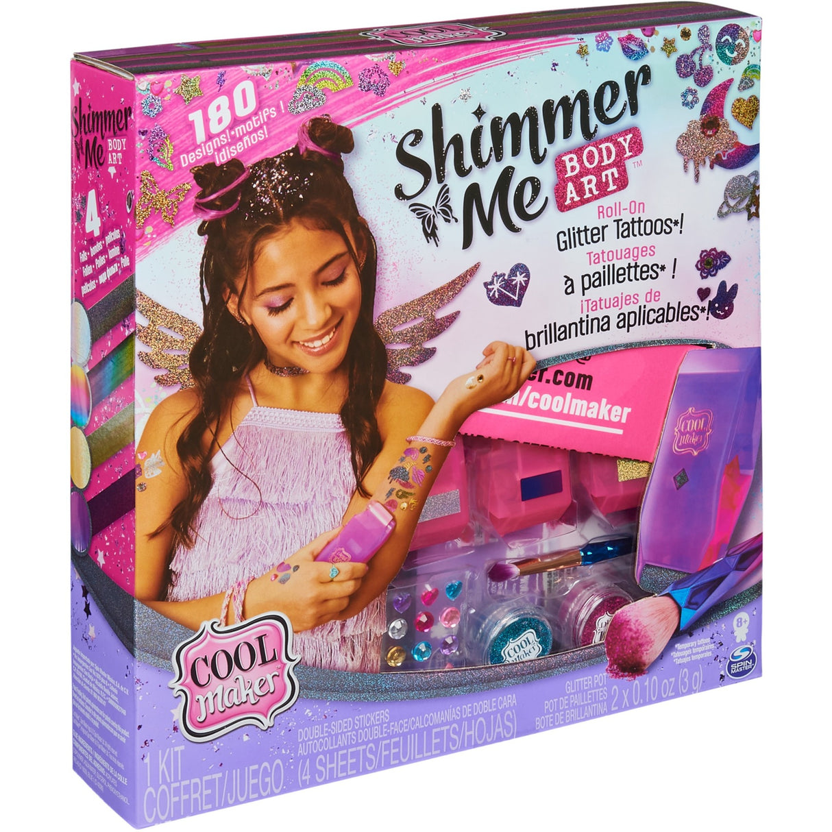 Spin Master Shimmer Me Body Art