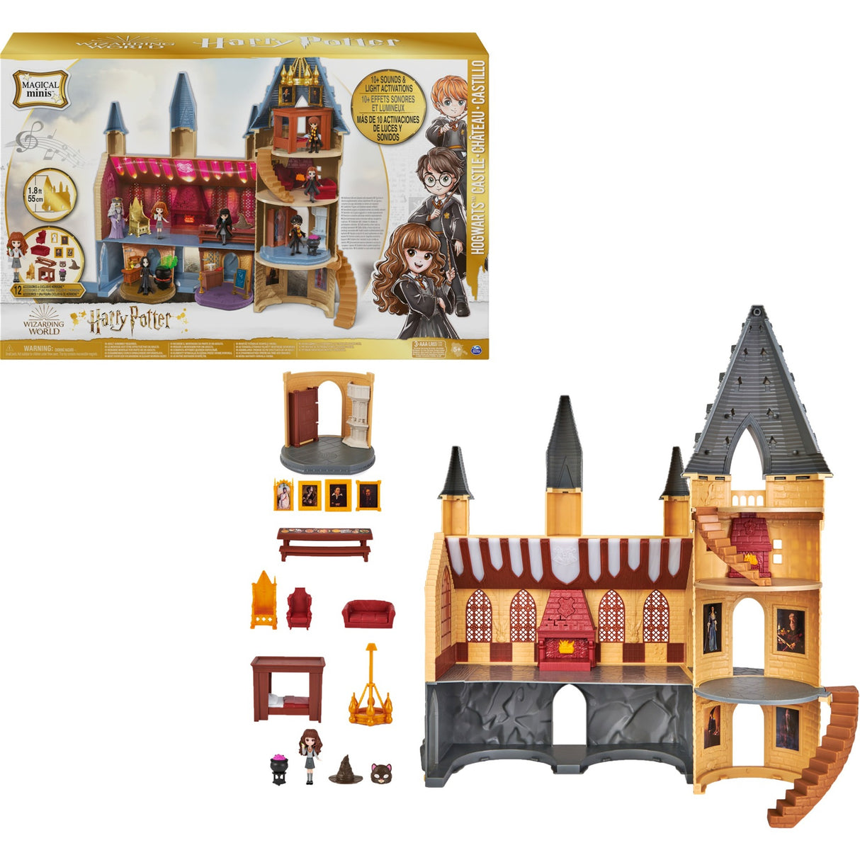 Spin Master Wizarding World: Harry Potter Magical Minis Hogw
