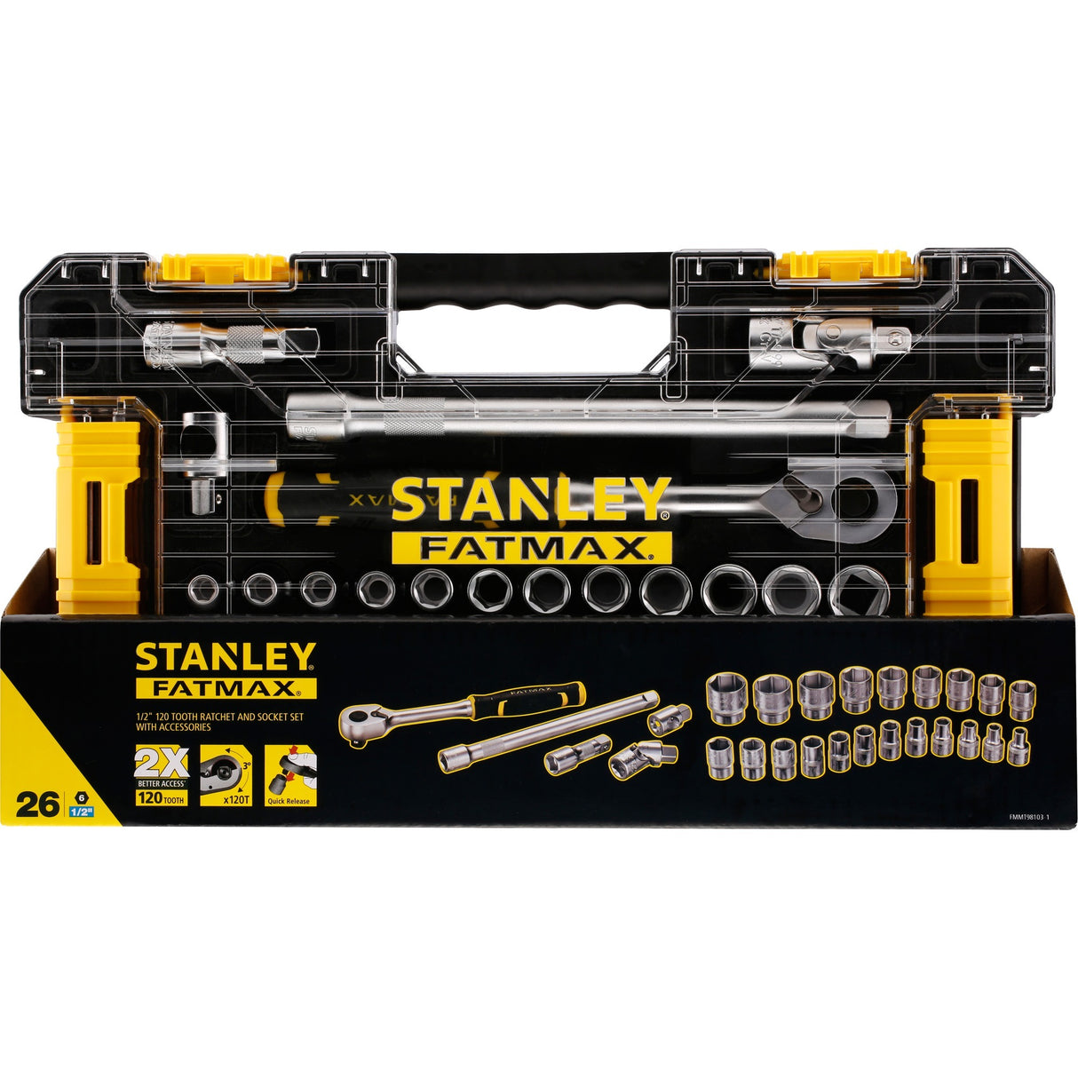 Stanley FATMAX 1 2 L PRO-STACK Doppenset 1 2 FMMT98103-1