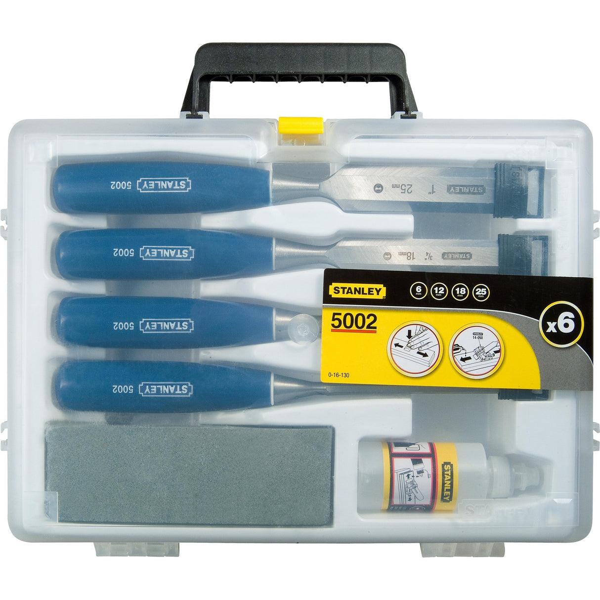 Stanley Stanley Steekbeitelset Basic 6-delig