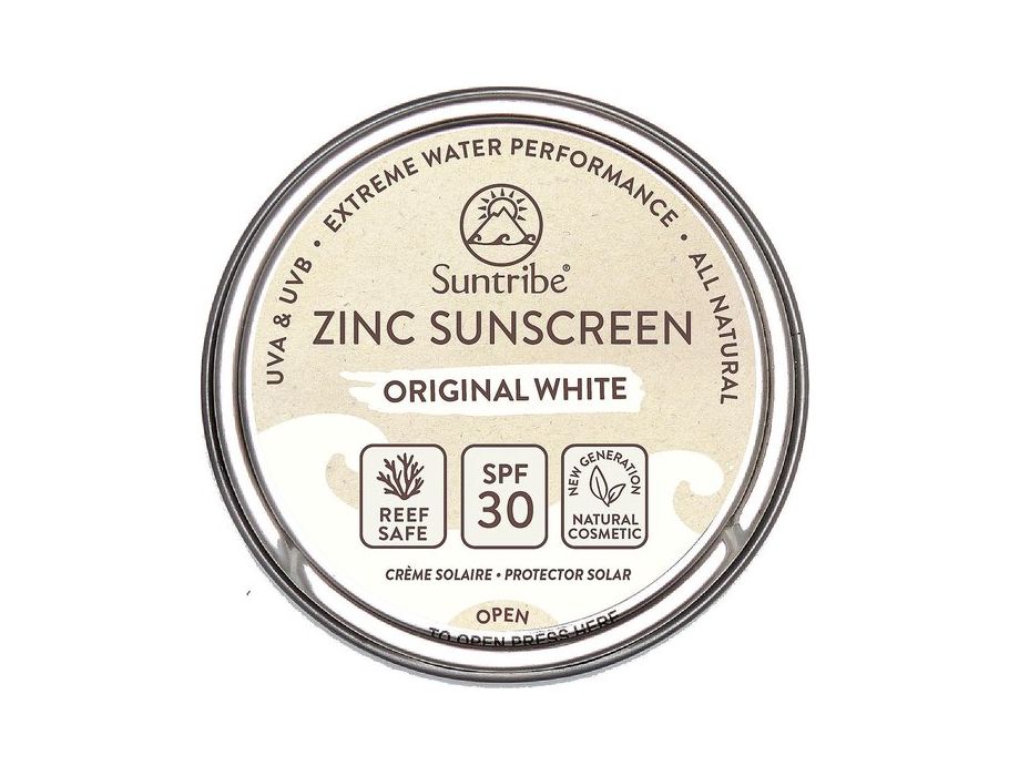 Suntribe zonnebrandcrème - gezicht sport - spf 30 - original white - 45 gr
