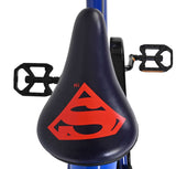 Superman kinderfiets - jongens - 16 inch - blauw