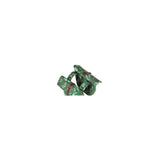 Basil Ever-Green dubbele fietstas, gerecycled PET, waterkerende vouwsluiting, vegan leather, 28-32L, thyme groen