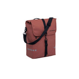 Odense Single - ruime enkele fietstas - unisex - waterafstotend polyester - rust - 17,5L