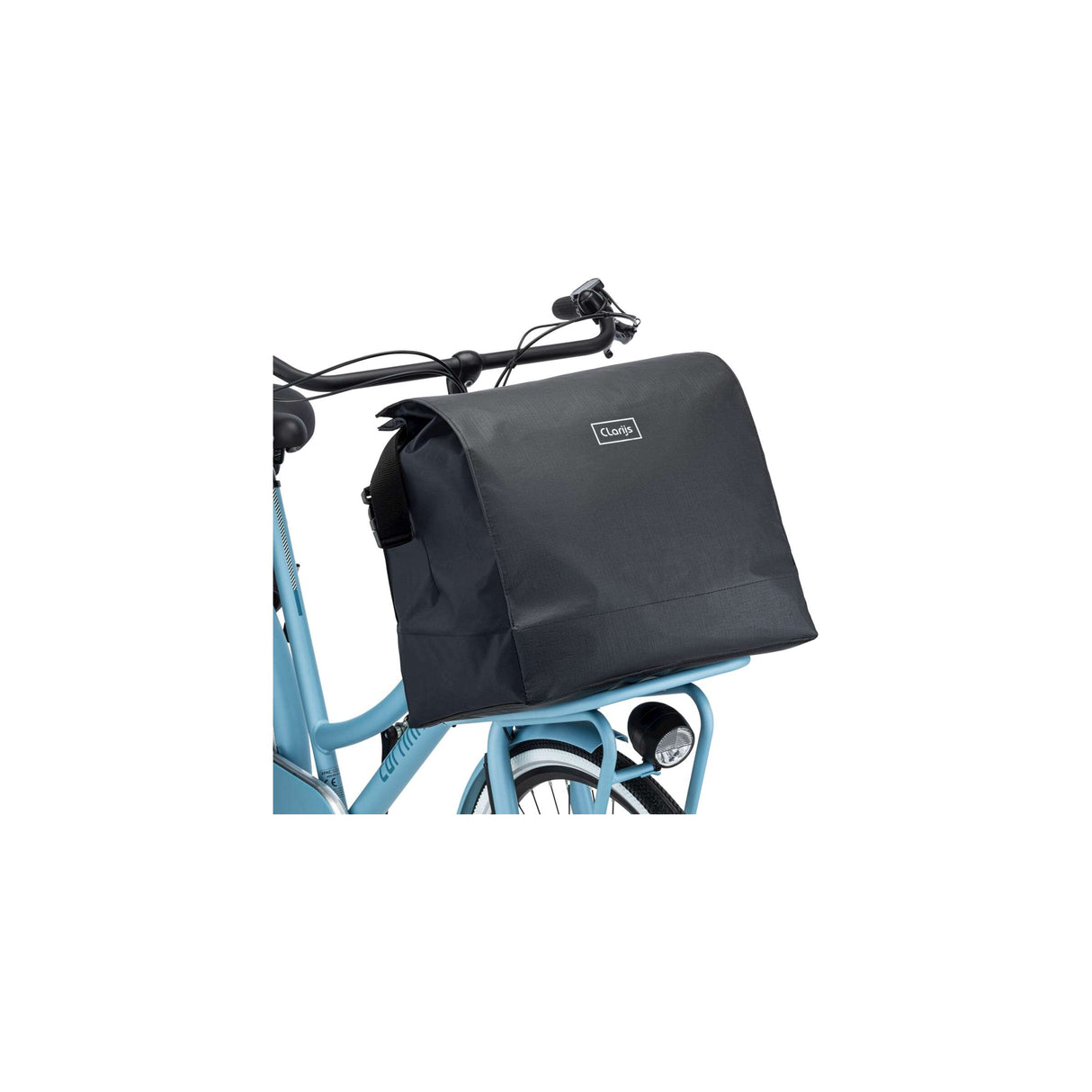 Clarijs single bikebag frontbag 30l zwart