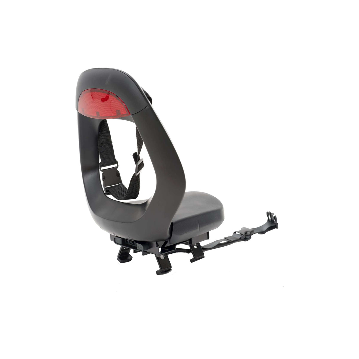 Yepp Thule achterzitje junior budget zwart + yeppie feet