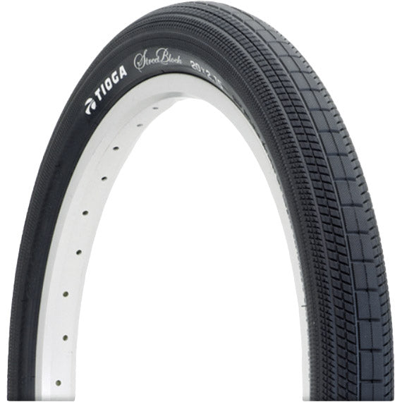 Tioga draadband street block 57-406 bmx zwart
