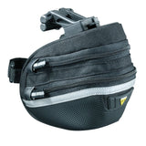 Topeak zadeltas WP II M, Zwart, Waterafstotend, Polyester, Adapter, 1,25L, QuickClick, Reflecterend, 152g