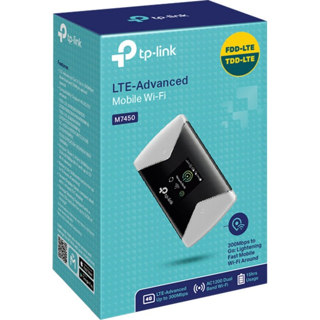 TP-Link 300Mbps LTE-Advanced Mobiele Wifi M7450