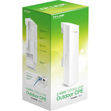 TP-Link CPE210 2.4GHz 300Mbps 9dBi Outdoor CPE