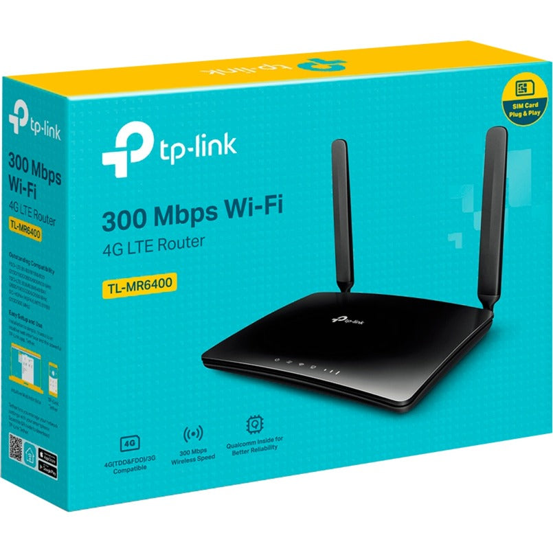 TP-Link TL-MR6400 300Mbps Draadloze N 4G LTE Router