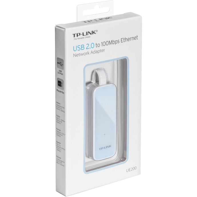 TP-Link UE200 USB 2.0 naar Ethernet Netwerk Adapter