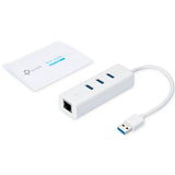 TP-Link USB 3.0 3 Poort Hub Gigabit Ethernet Adapter 2 i