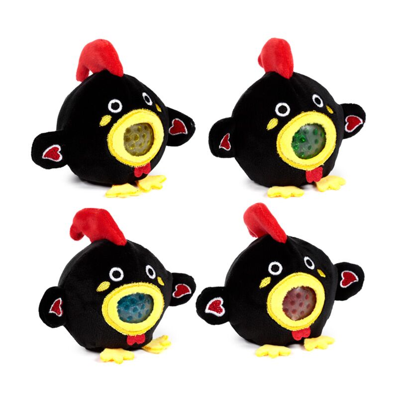 Queasy squeezies galo de barcelos knijpspeelgoed