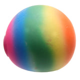 Regenboog knipp speelgoed stressbal 9cm
