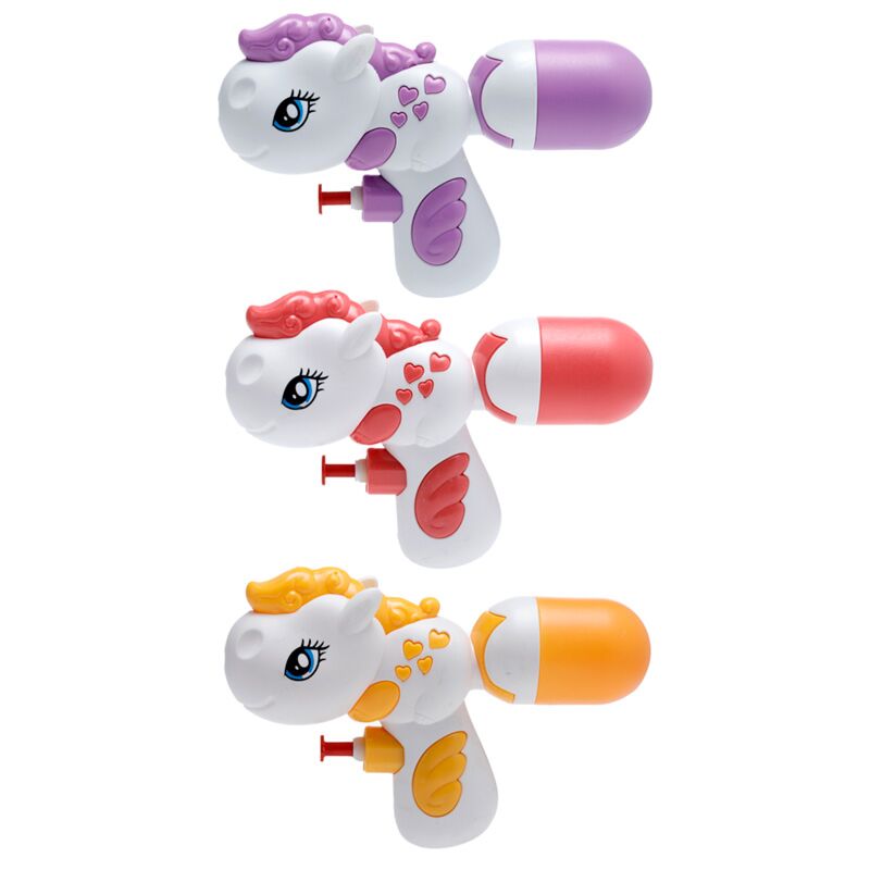 Schattige eenhoorn waterpistool