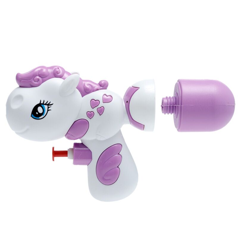 Schattige eenhoorn waterpistool