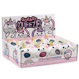 Queasy squeezies adoracorns eenhoorn pluche knijp speelgoed