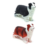 Stretch speelgoed collie hond