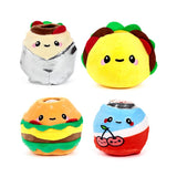 Queasy squeezies foodiemals pluche knijp speelgoed
