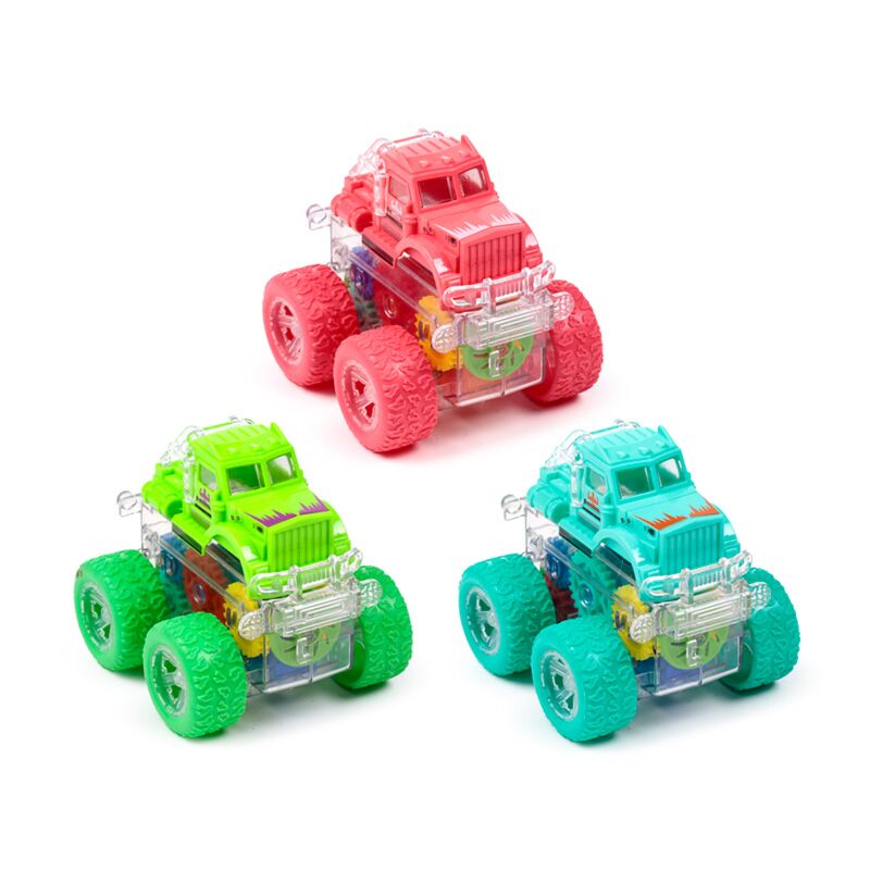 Stunt tractor frictie duw trek actiespeelgoed