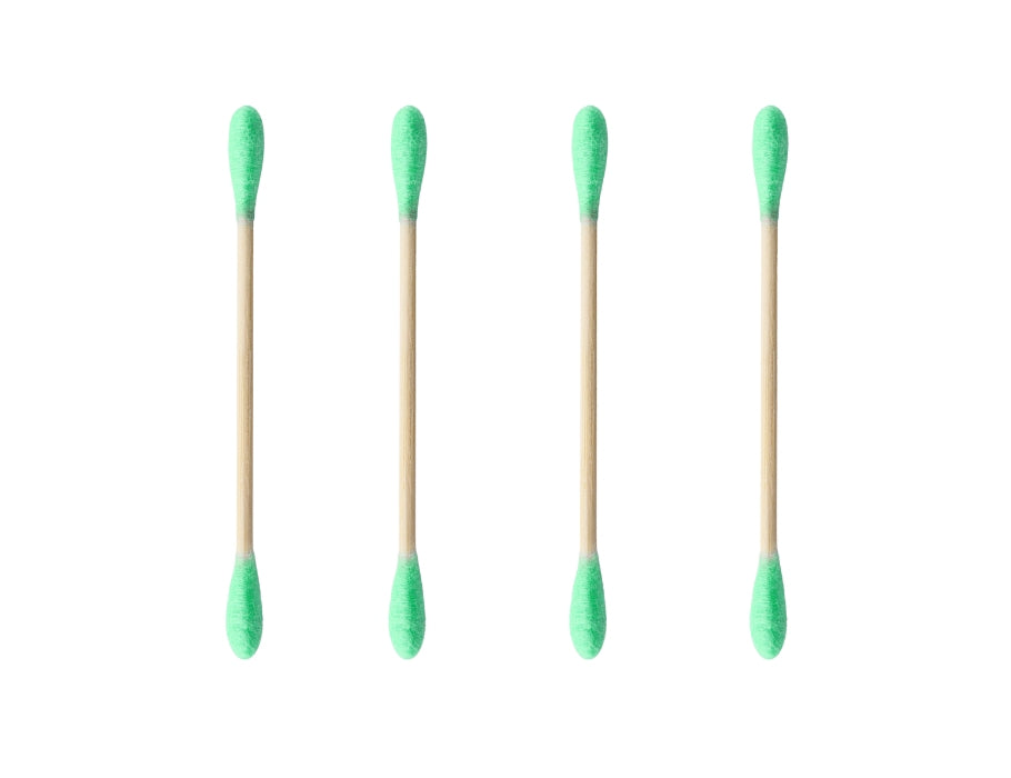 The eco gang wattenstaafjes - 100 stuks - groen
