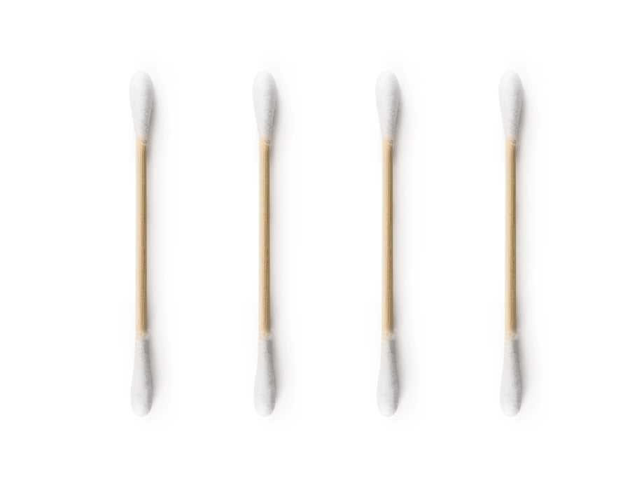 The eco gang wattenstaafjes - 100 stuks - wit