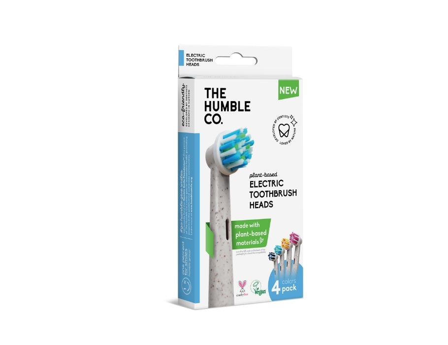 The humble co. opzetborstels - plant-based - 4-pack - oral-b