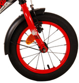 Volare Thombike Kinderfiets Jongens 14 inch Zwart Rood Twee Handremmen