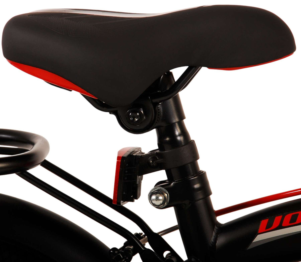 Volare Thombike Kinderfiets Jongens 14 inch Zwart Rood Twee Handremmen