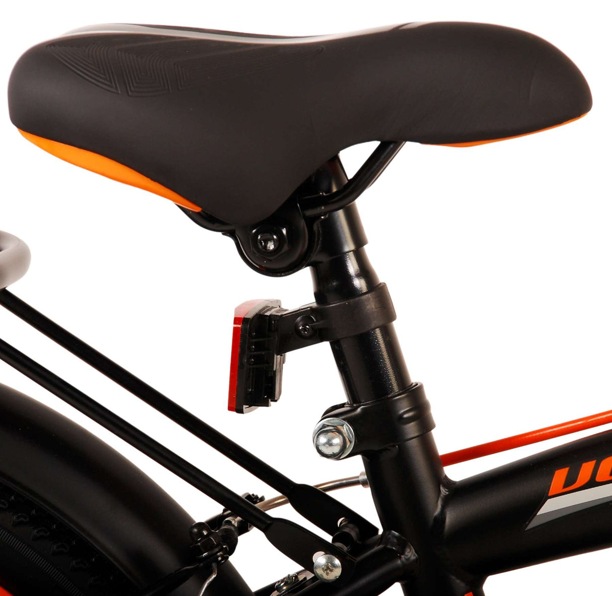 Volare Thombike Kinderfiets Jongens 16 inch Zwart Oranje Twee Handremmen