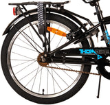 Volare Thombike Kinderfiets Jongens 20 inch Zwart Blauw Twee Handremmen