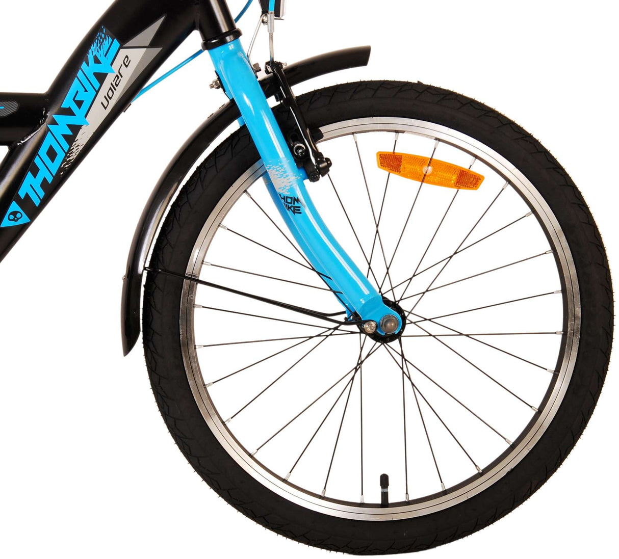 Volare Thombike Kinderfiets Jongens 20 inch Zwart Blauw Twee Handremmen