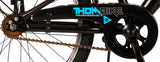Volare Thombike Kinderfiets Jongens 20 inch Zwart Blauw Twee Handremmen