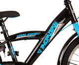 Volare Thombike Kinderfiets Jongens 20 inch Zwart Blauw Twee Handremmen