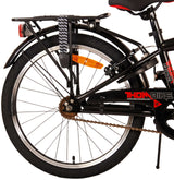 Volare Thombike Kinderfiets Jongens 20 inch Zwart Rood Twee Handremmen