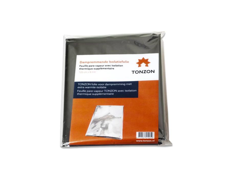 Tonzon dampremmende isolatiefolie - 1,25m x 8m