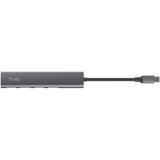 Trust Trust Halyx USB-C naar 4-poorts USB-A 3.2 Gen1-hub