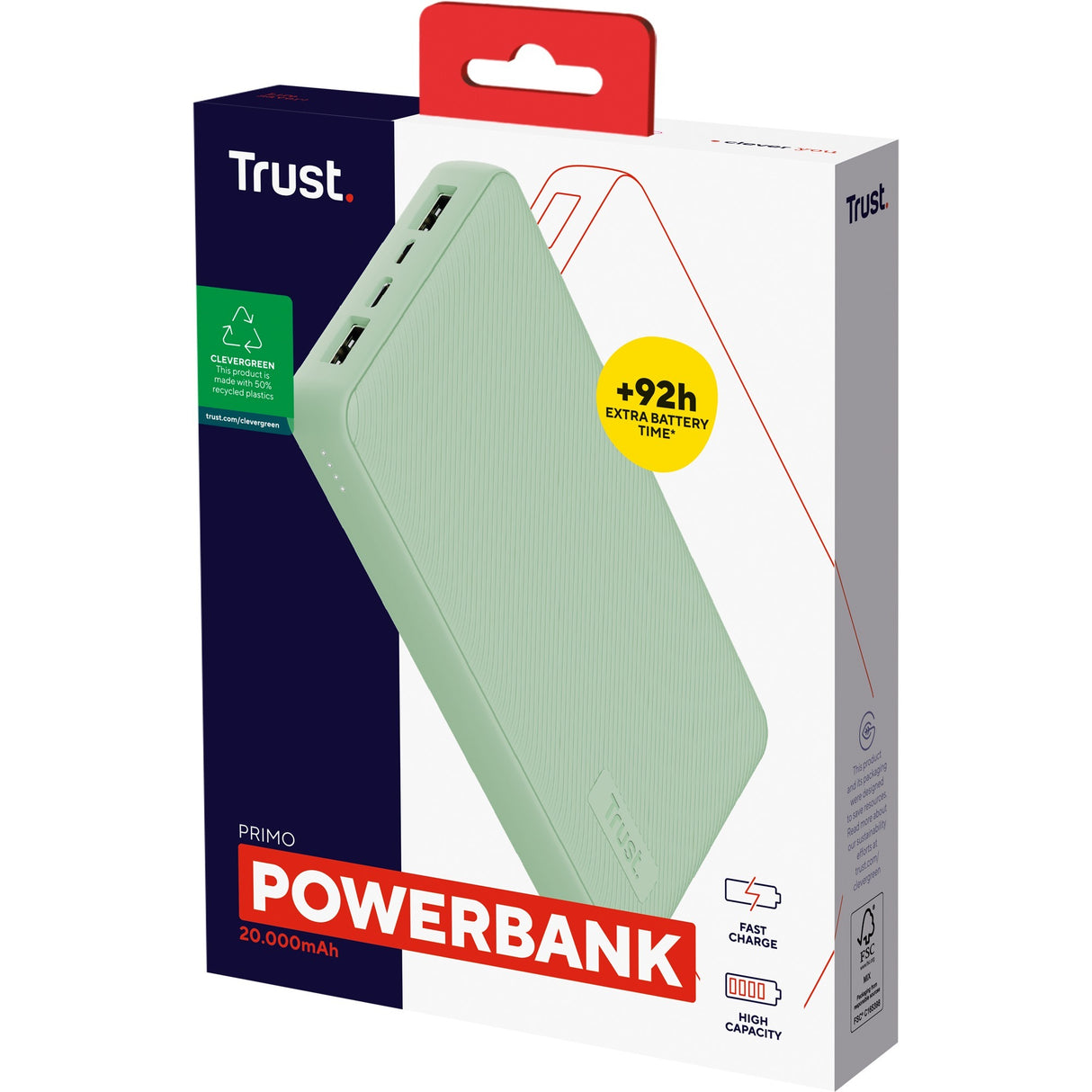 Trust Trust PRIMO 20.000 mAh ECO powerbank
