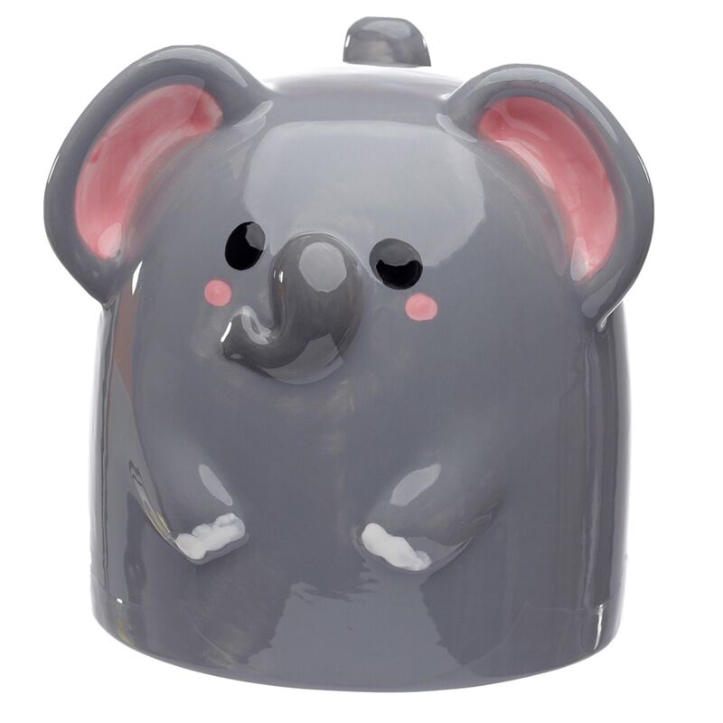 Cutiemals olifant ondersteboven keramiek mok