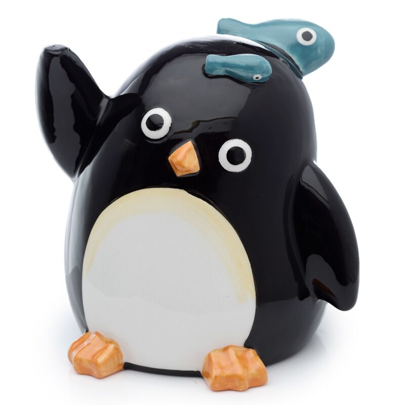 Pinguïn ondersteboven keramiek mok