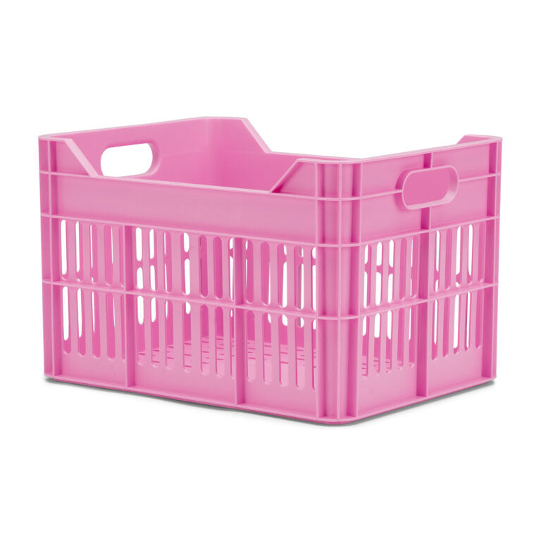 Urbanproof krat junior 15l rpet fel roze