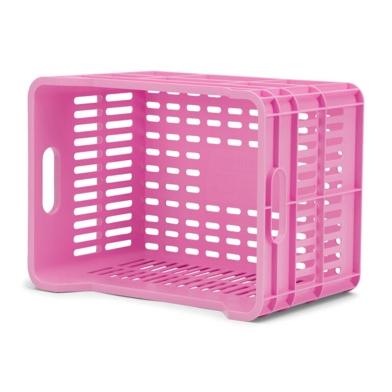 Urbanproof krat junior 15l rpet fel roze