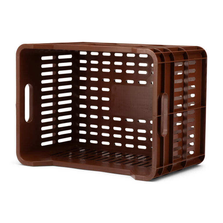 Urbanproof krat click 30l rpet donkerbruin
