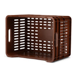 Urbanproof krat click 30l rpet donkerbruin