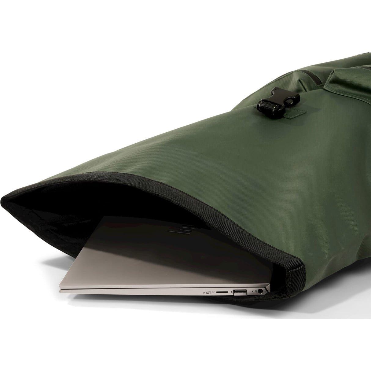UrbanProof Urbanproof rolltop commuter fietstas 20l groen