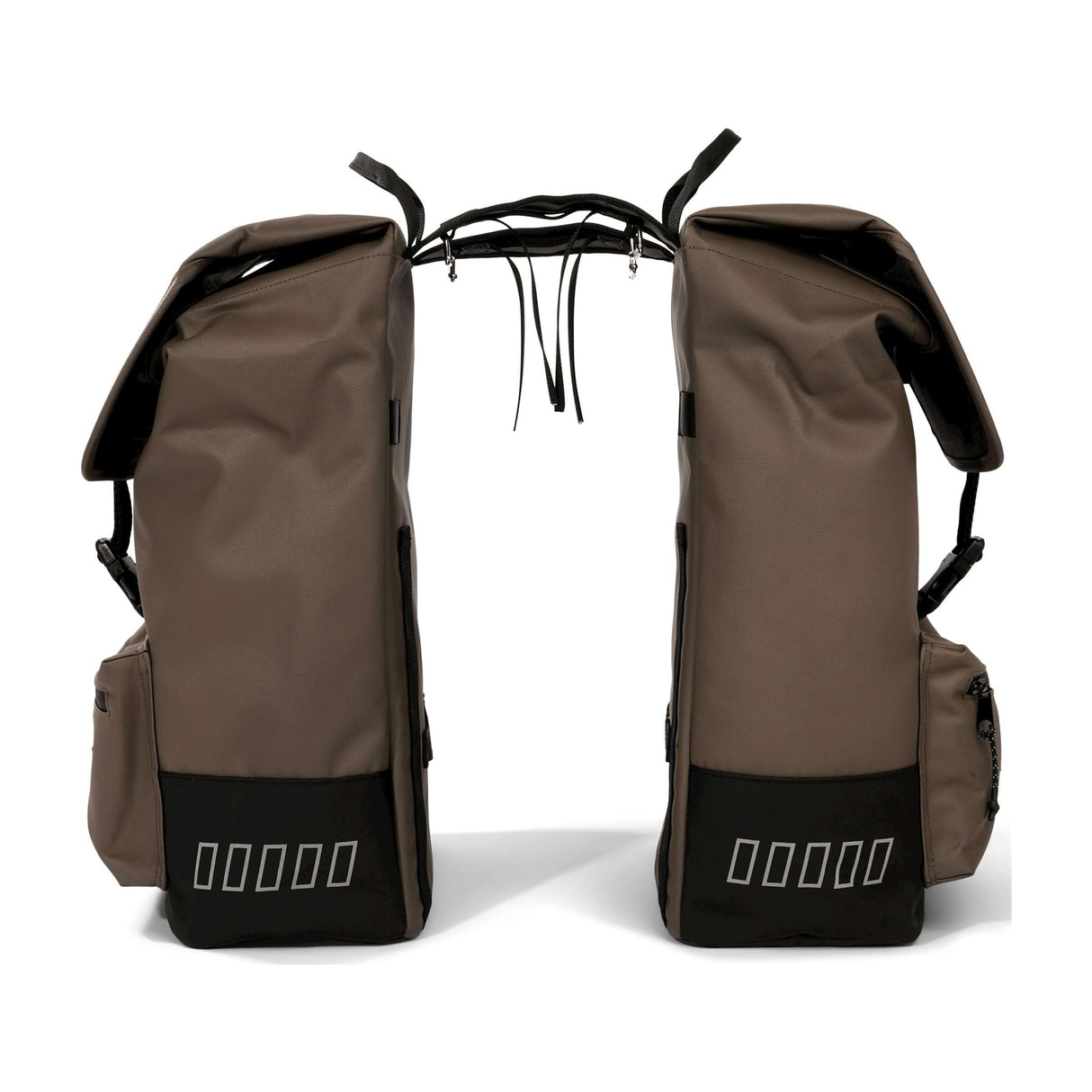 UrbanProof Urbanproof cargo dubbele fietstas 38 liter bruin