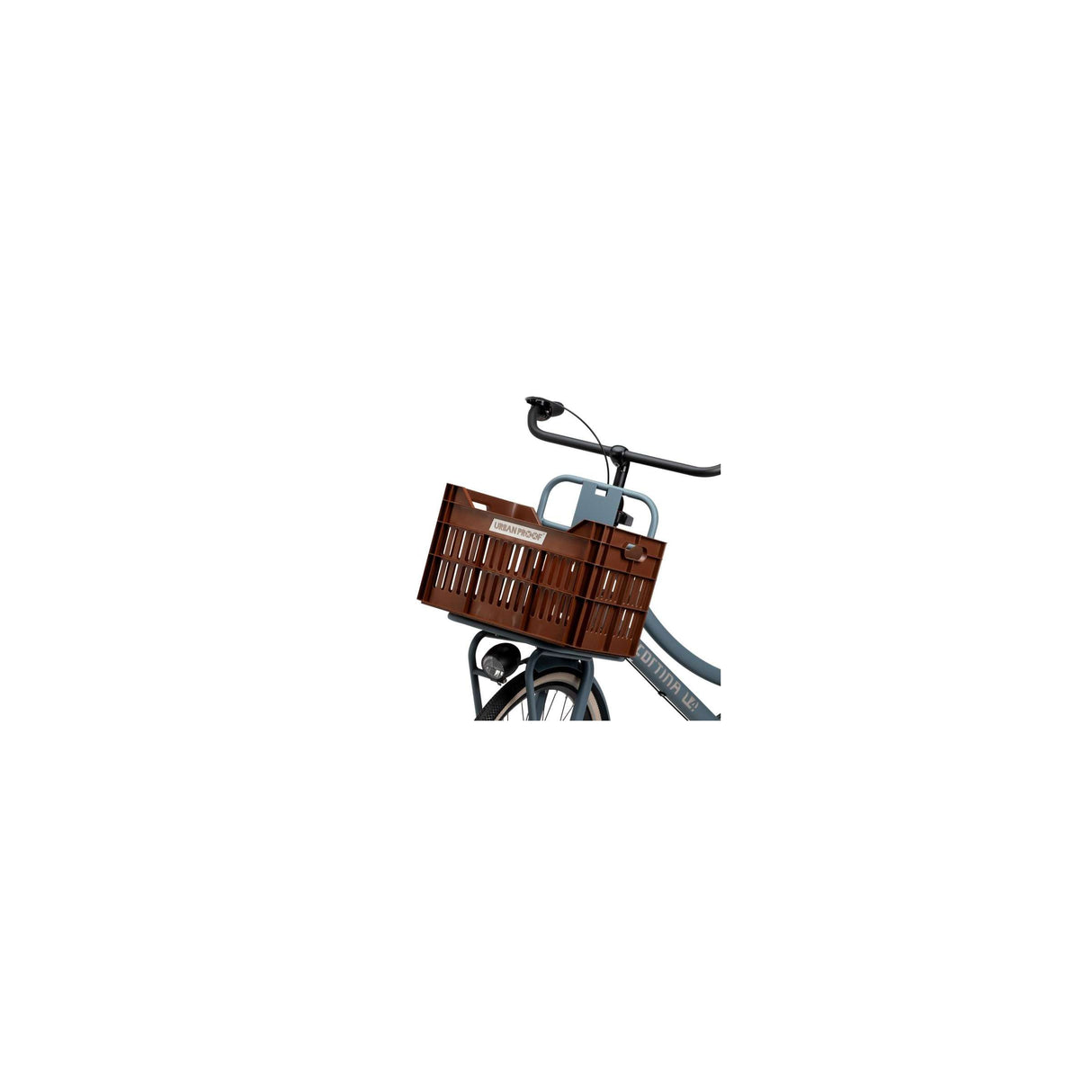 Urbanproof krat click 30l rpet donkerbruin