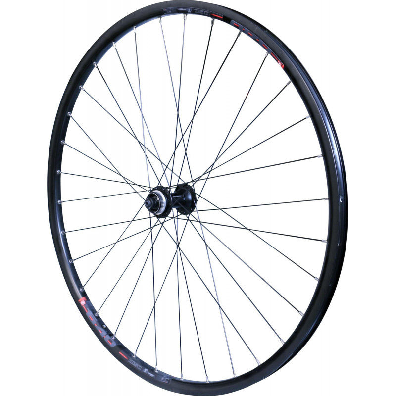 Shimano velox voorwiel mach1 m910 28 qc400 disc qr zw.